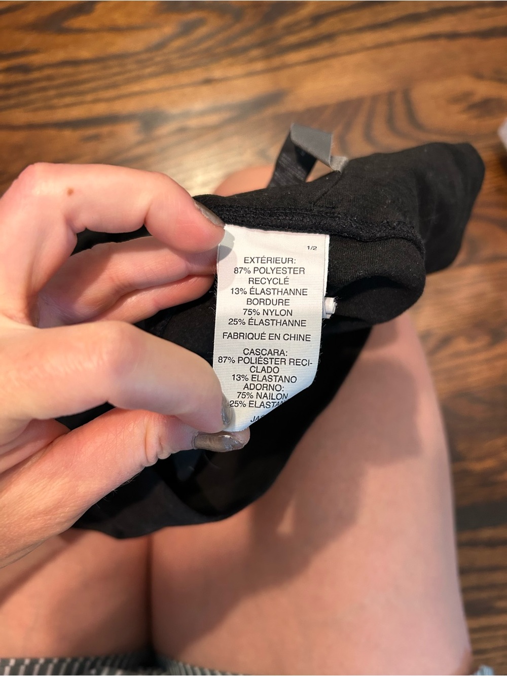 Vuori Black Heather Charcoal Elevation Plyo Tank and Biker Shorts Set EUC XS - Picture 8 of 9